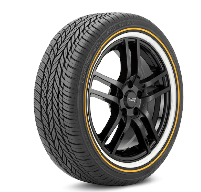 VOGUE - 235-75R-15 VOGUE CUSTOM BUILT VIII GW 109H XL ***GOLDWHITE SIDEWALL***
