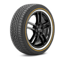 VOGUE - 245-45R-19 VOGUE CUSTOM BUILT VIII GW 102V XL ***GOLDWHITE SIDEWALL***