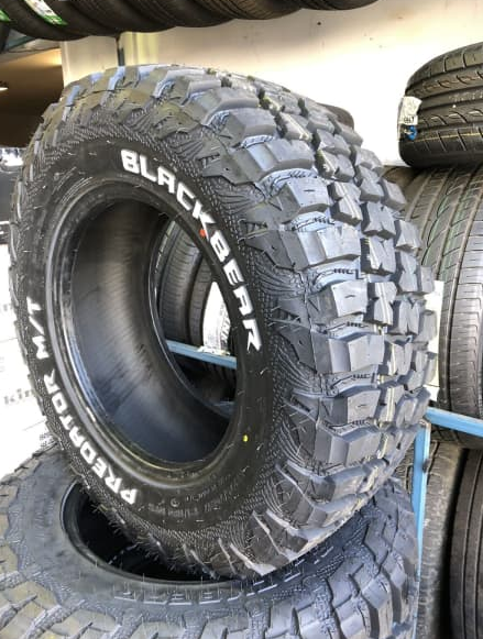 BLACKBEAR - LT285-55-20 BLACKBEAR PREDATOR M/T 122/119Q 10PLY ***WHITE LETTERS***