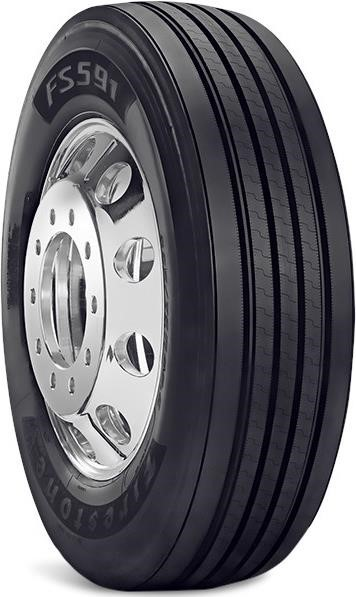 FIRESTONE - 295-75-22.5 FIRESTONE FS591 16PLY  149/146L **STEER POSITION***