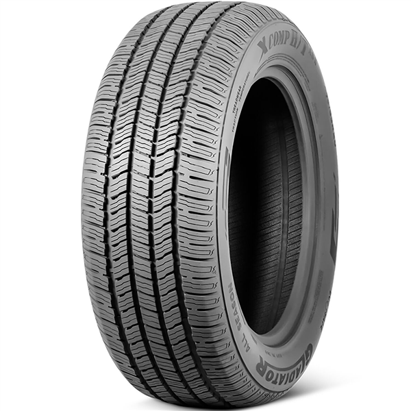 GLADIATOR - 245-60R-18 GLADIATOR XCOMP H/T ASII 105H ***60K+ROADHAZARD WARRANTY-420AA - ALL WEATHER**