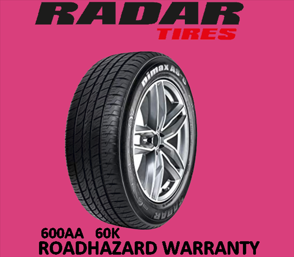 RADAR - 255-55ZR-20 RADAR DIMAX AS-8 110W XL M+S 600AA