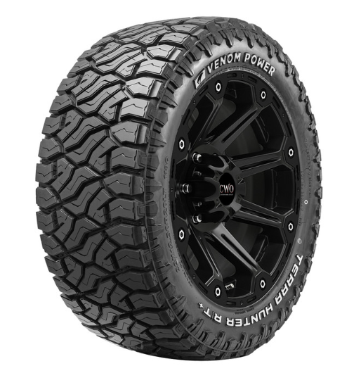 VENOM POWER - LT285-70R17 VENOM POWER TERRA HUNTER R/T+ 10PLY 123/120Q ***WHITE LETTERS***