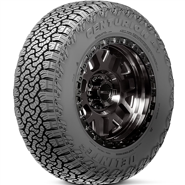 DELINTE - LT265-75R-16 DELINTE CENTURION A/T 123/120S 10PLY  M+S 500AA**55K**+ROAD HAZARD