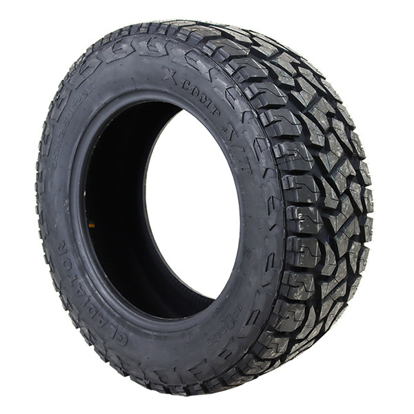 GLADIATOR - LT265-75R-16 GLADIATOR XCOMP XT 10PLY 123/120Q ''RWL" *45K ROADHAZARD WARRANTY M+S***