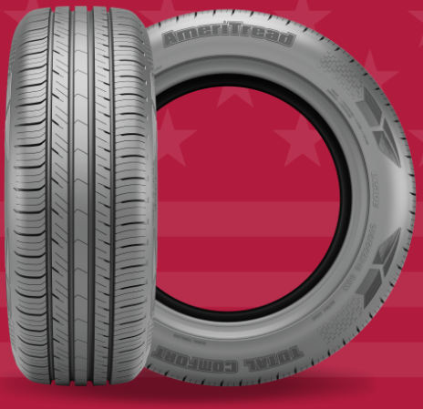 AMERITREAD - 235-60R-17 AMERITREAD TOTAL COMFORT 102H ***50K+ 1 YEAR ROADHAZARD WARRANTY-420AA***